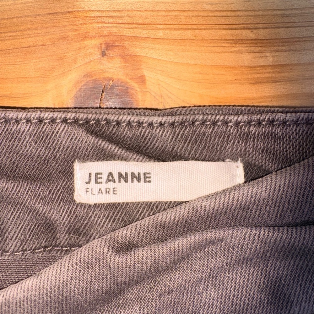Dear John Jeans Womens 29 Brown Jeanne Flare High Rise Denim Jeans - Picture 3 of 9